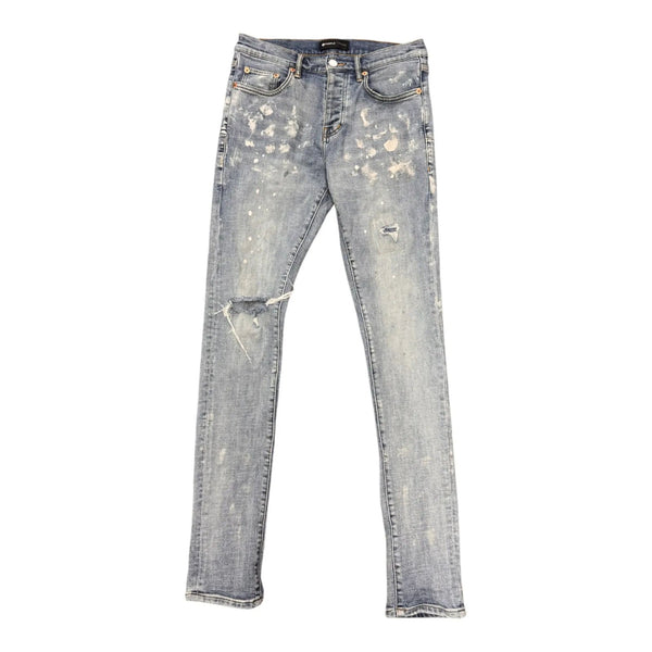 Purple Brand Paint Splatter White/Blue - Preowned