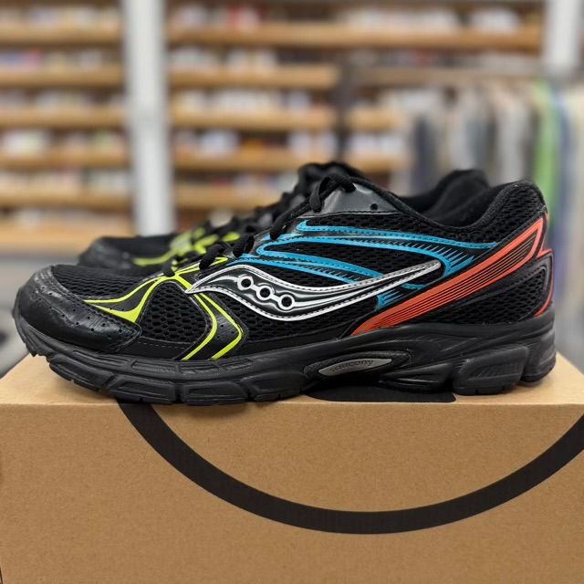 Saucony Grid Ride Millenium (Black Multi Color) - Preowned