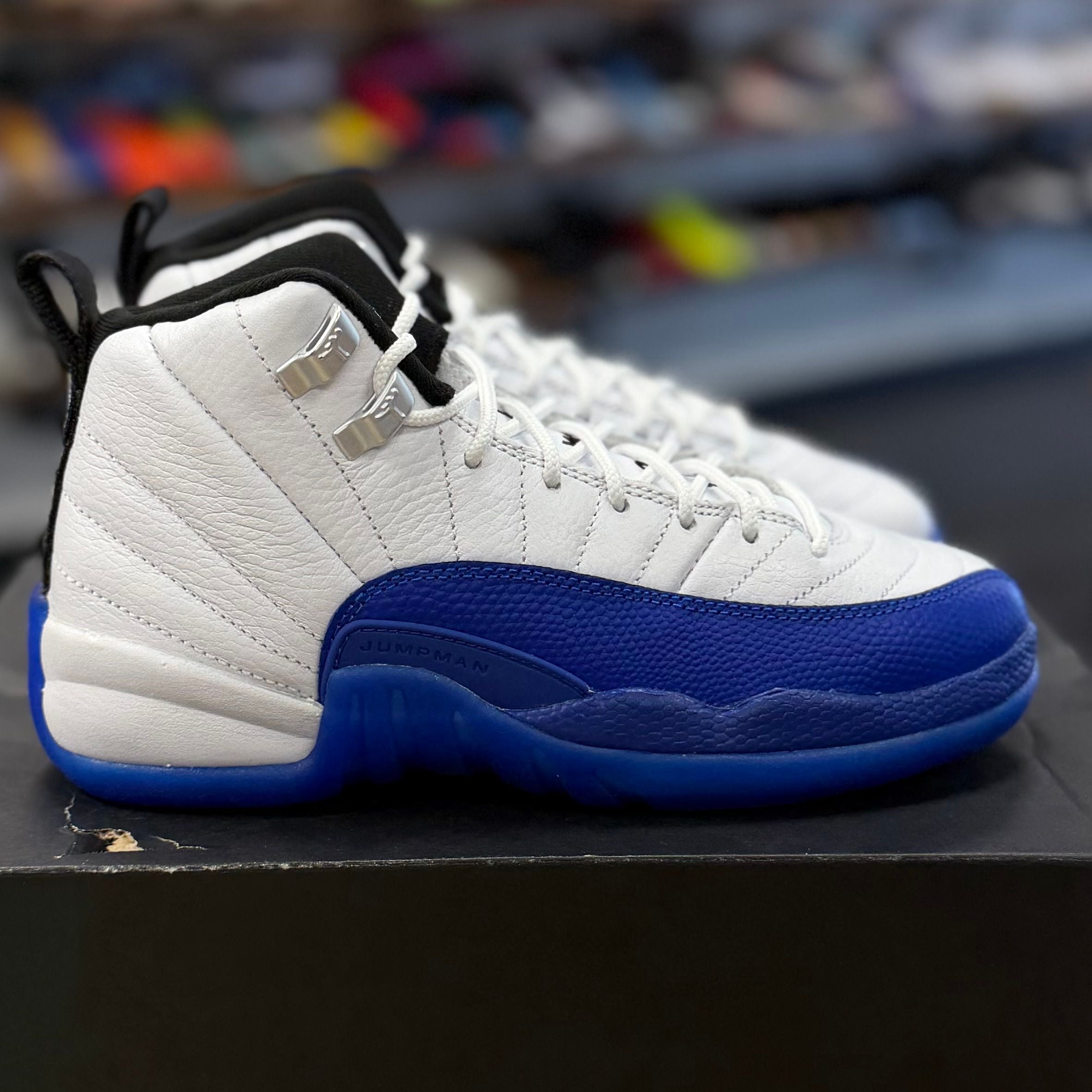 BRAND NEW STEAL - Jordan 12 Retro Blueberry (GS)