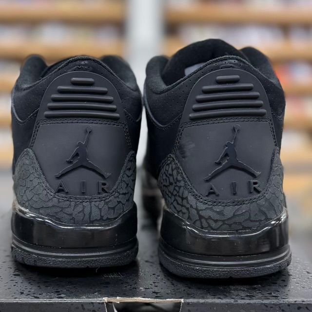 Jordan 3 Retro Black Cat (2025) (GS) - Preowned
