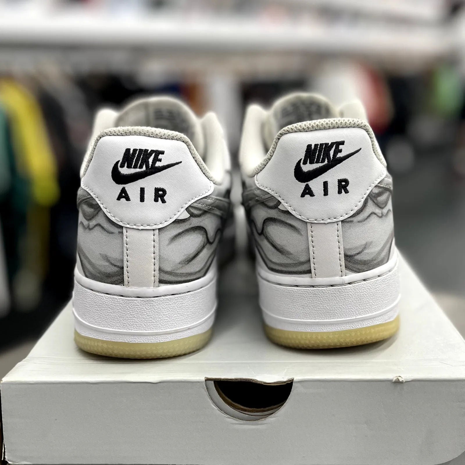 Nike Air Force 1 Low Skeleton Halloween (2018) - Preowned