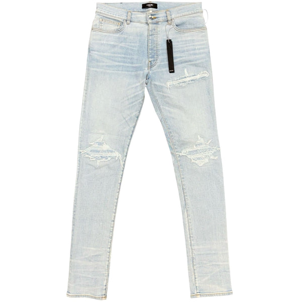 Amiri MX1 Blue Denim Patch Jean (Clay Indigo)