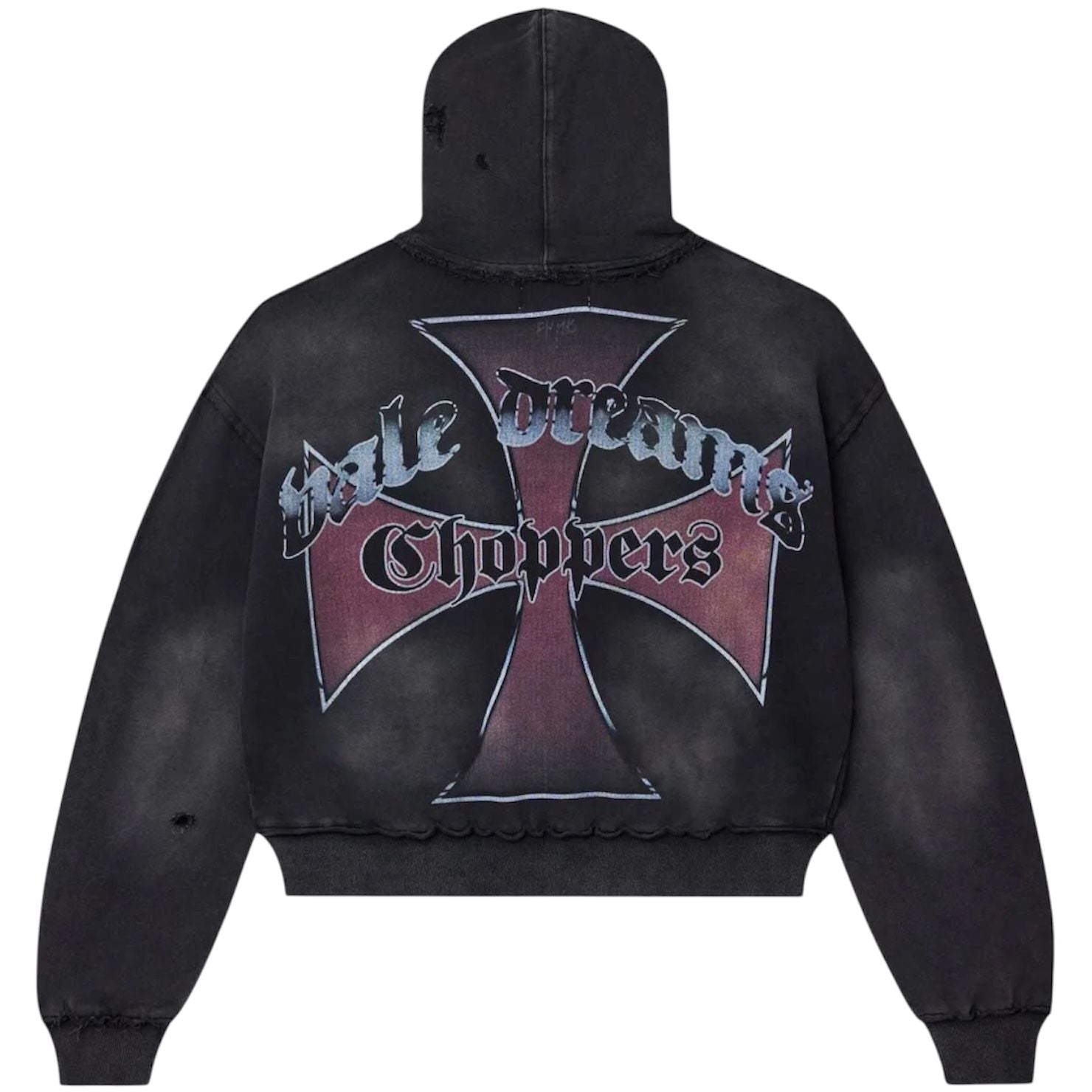 Vale Forever Chopper Hoodie (Black Wash)