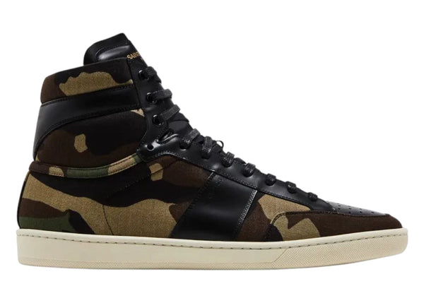 Saint Laurent SL-10 Military High (Khaki Camo) - Preowned