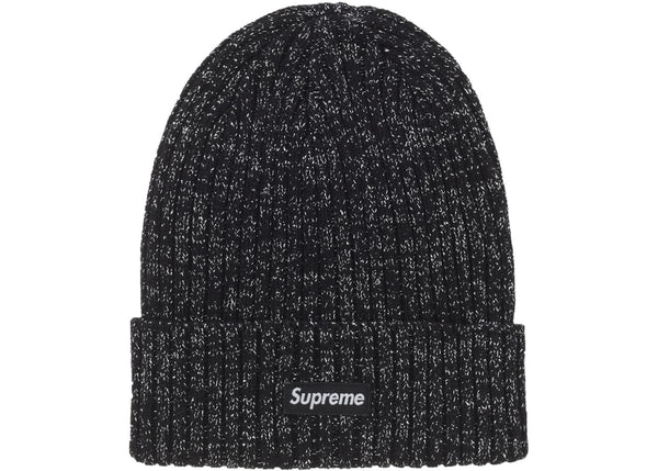 Supreme Overdyed Beanie (SS25) Metallic Black