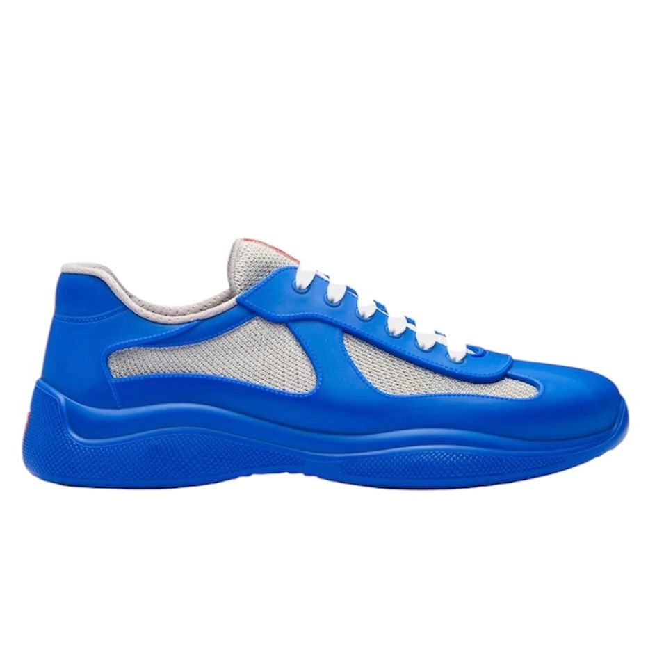 Prada America's Cup Bike Sneaker (Blue)
