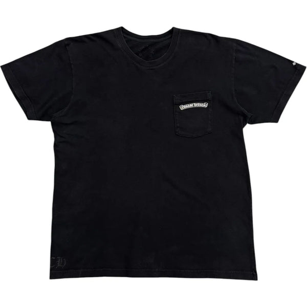 Chrome Hearts Scroll Logo Tee (Black) - Preowned