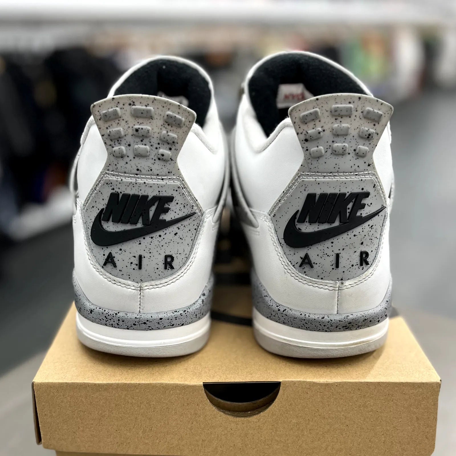 Jordan 4 Retro White Cement (2025) - Preowned