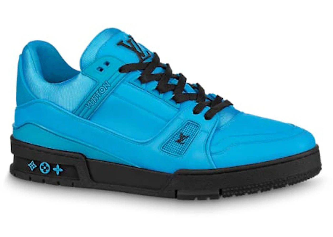 Louis Vuitton LV Trainer Blue Black - Preowned