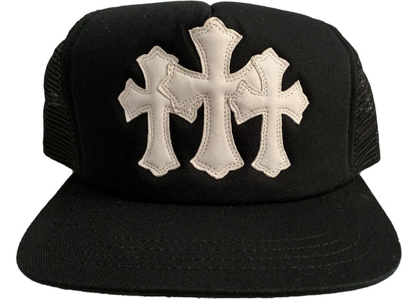 Chrome Hearts Cemetery Trucker Hat Black - Preowned