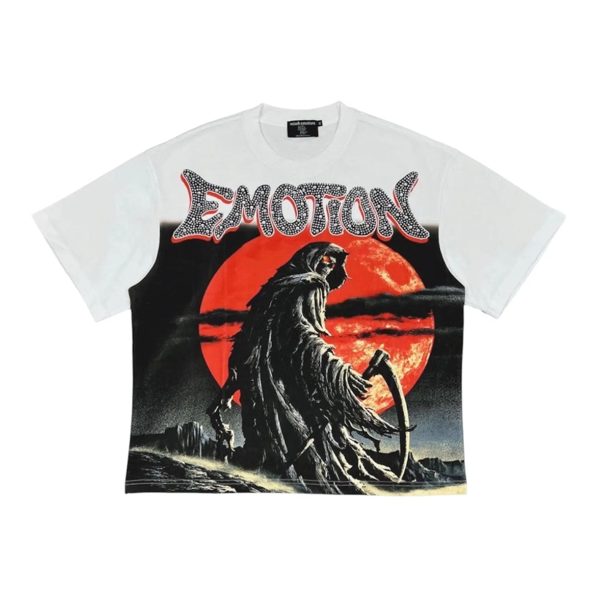Mixed Emotion Reaper Tee (White)