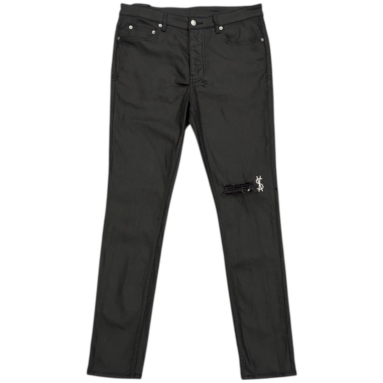 Ksubi Chitch Waxed Jeans (Black/Silver) - Preowned