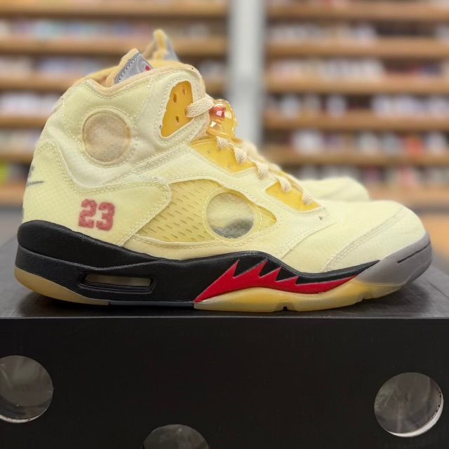Jordan 5 Retro Off-White Sail - Preowned