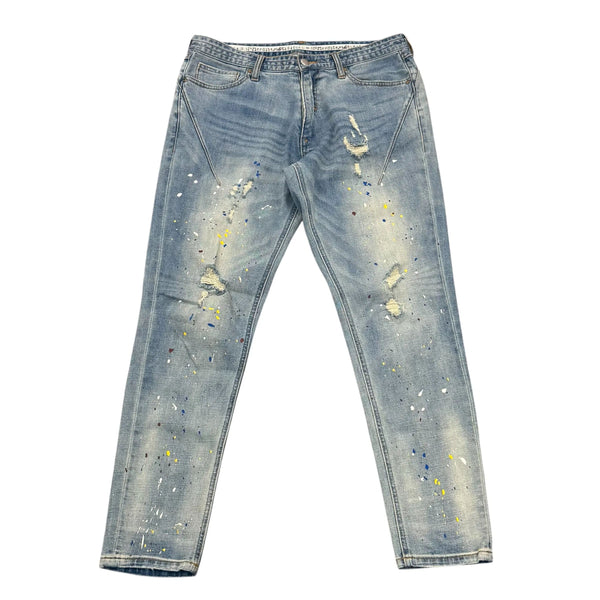 Number (N)ine Paint Splatter Denim - Preowned