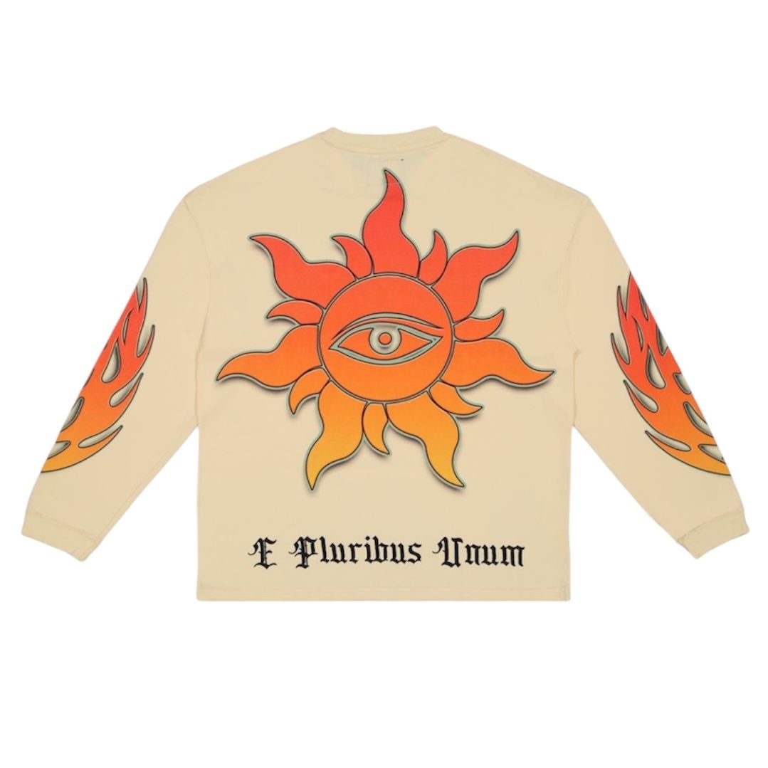 Godspeed On The Run L/S Tee (Bone)