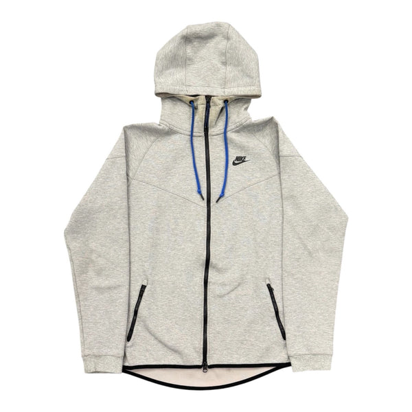 Nike Tech Fleece Hoodie (Grey/Blue) - Preowned