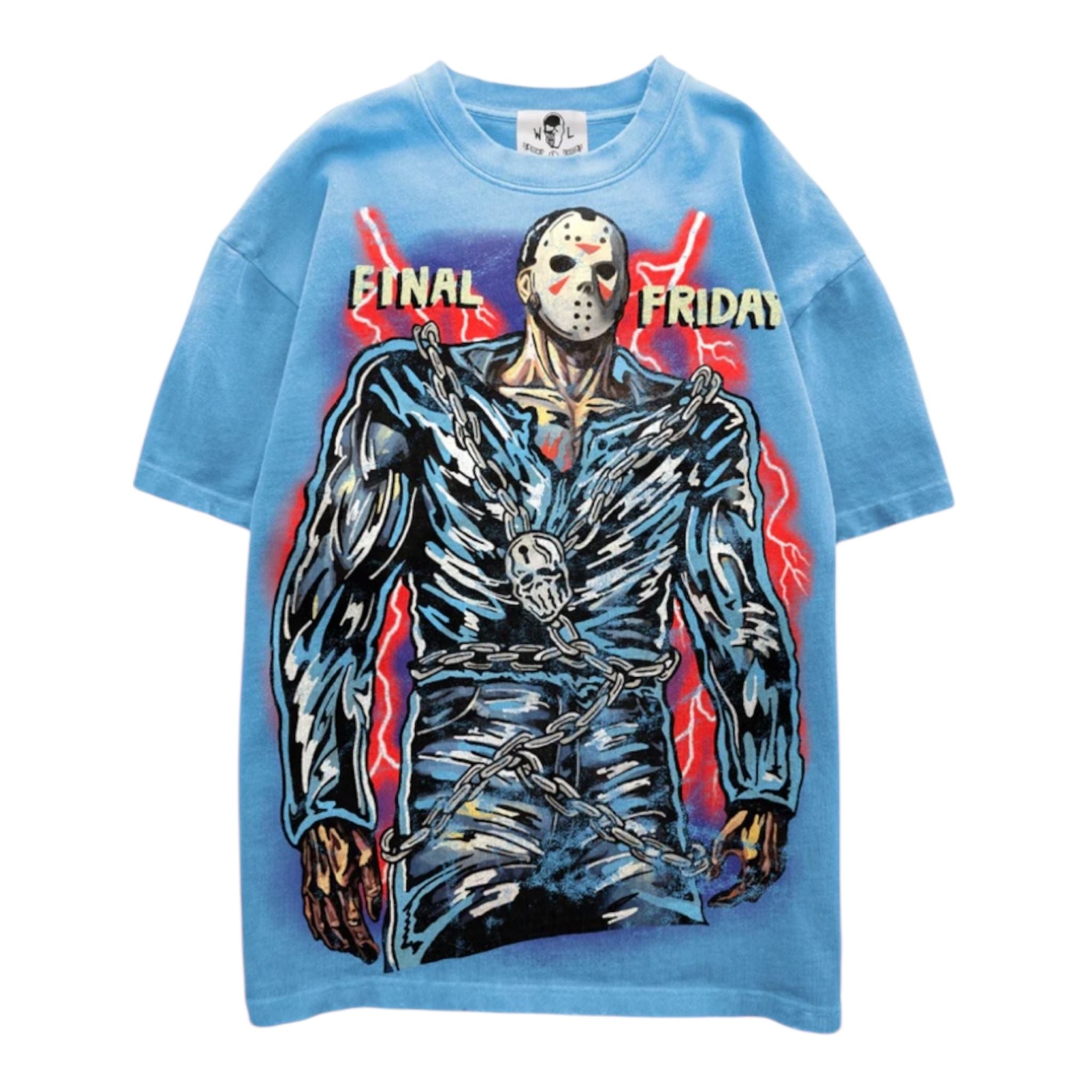 Warren Lotas Final Friday T-Shirt (Sunfaded Blue)