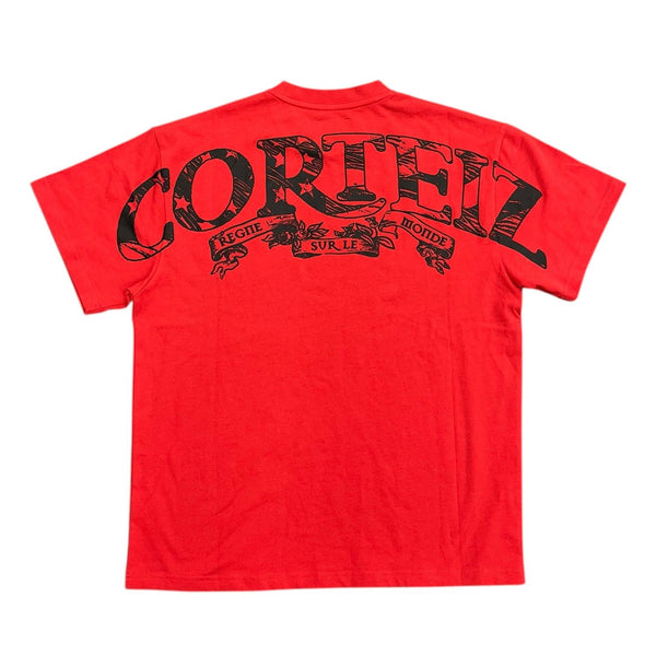 Corteiz Heavyweight Tee (Red)