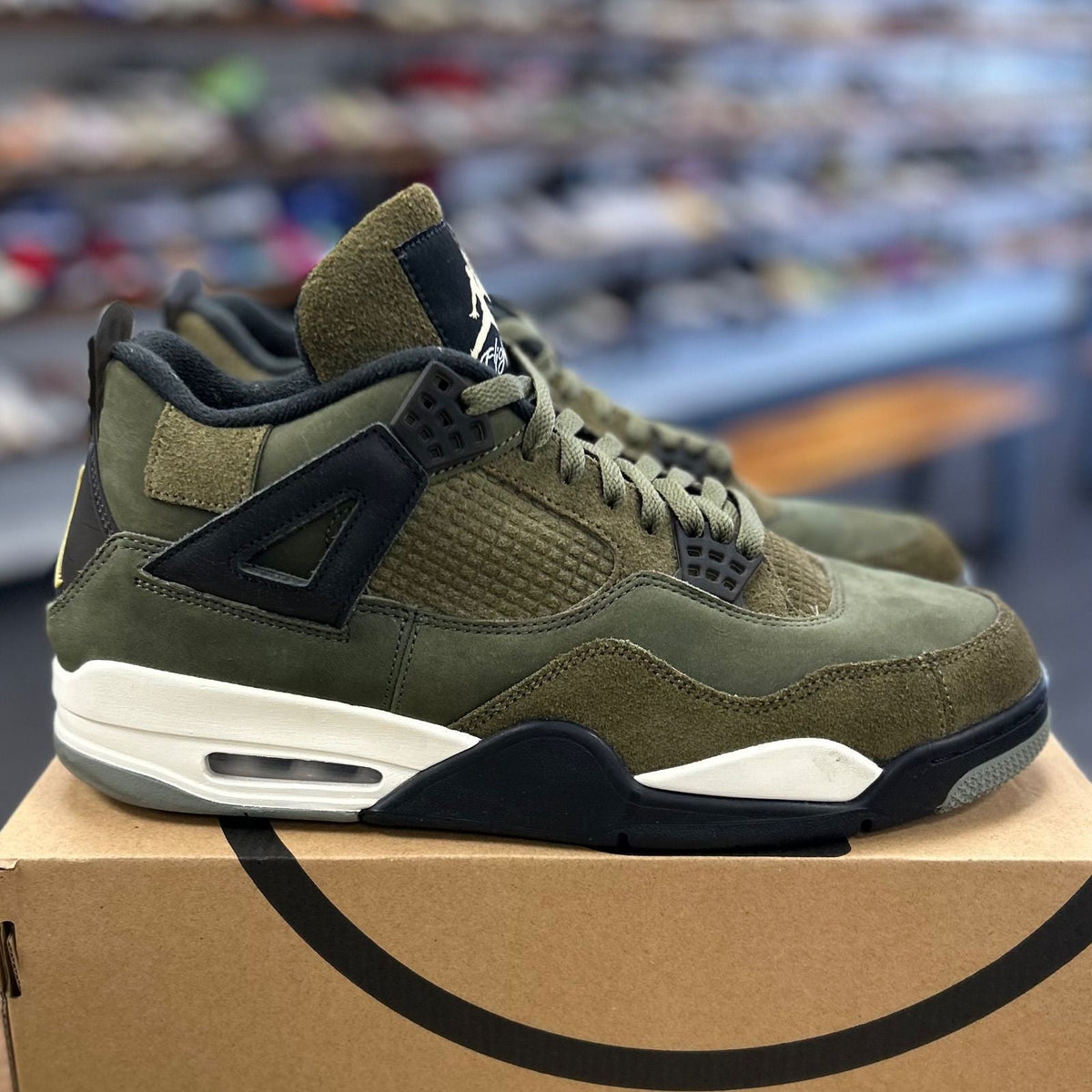 Jordan 4 Retro SE Craft Medium Olive - Preowned