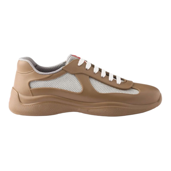 Prada America's Cup Rubber Sneaker Brown