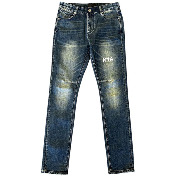 RTA Bryant Skinny Jeans (Mid Indigo) - Preowned
