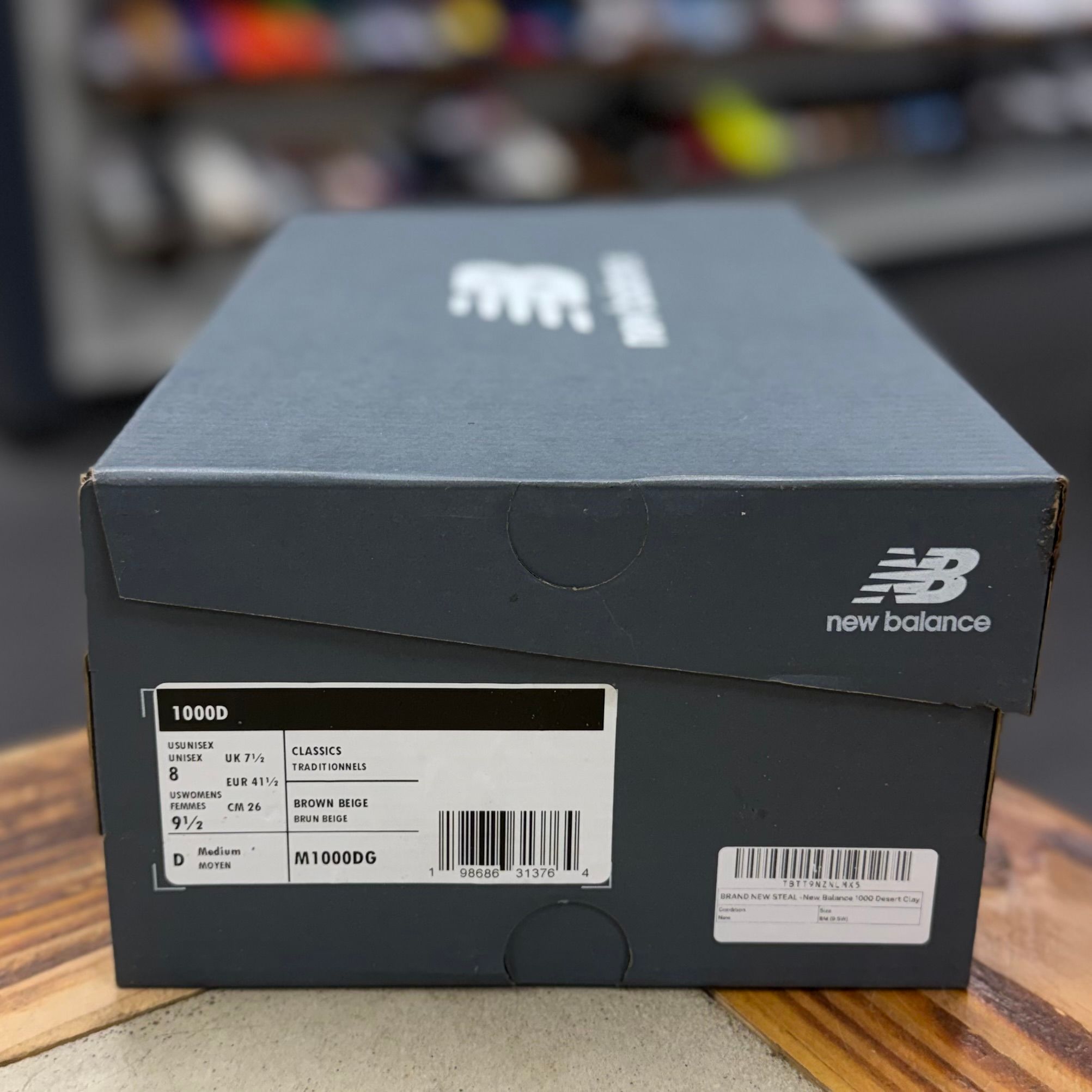 BRAND NEW STEAL - New Balance 1000 Desert Clay