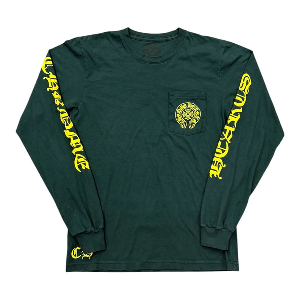 Chrome Hearts Horseshoe L/S Tee (Green) - Preowned