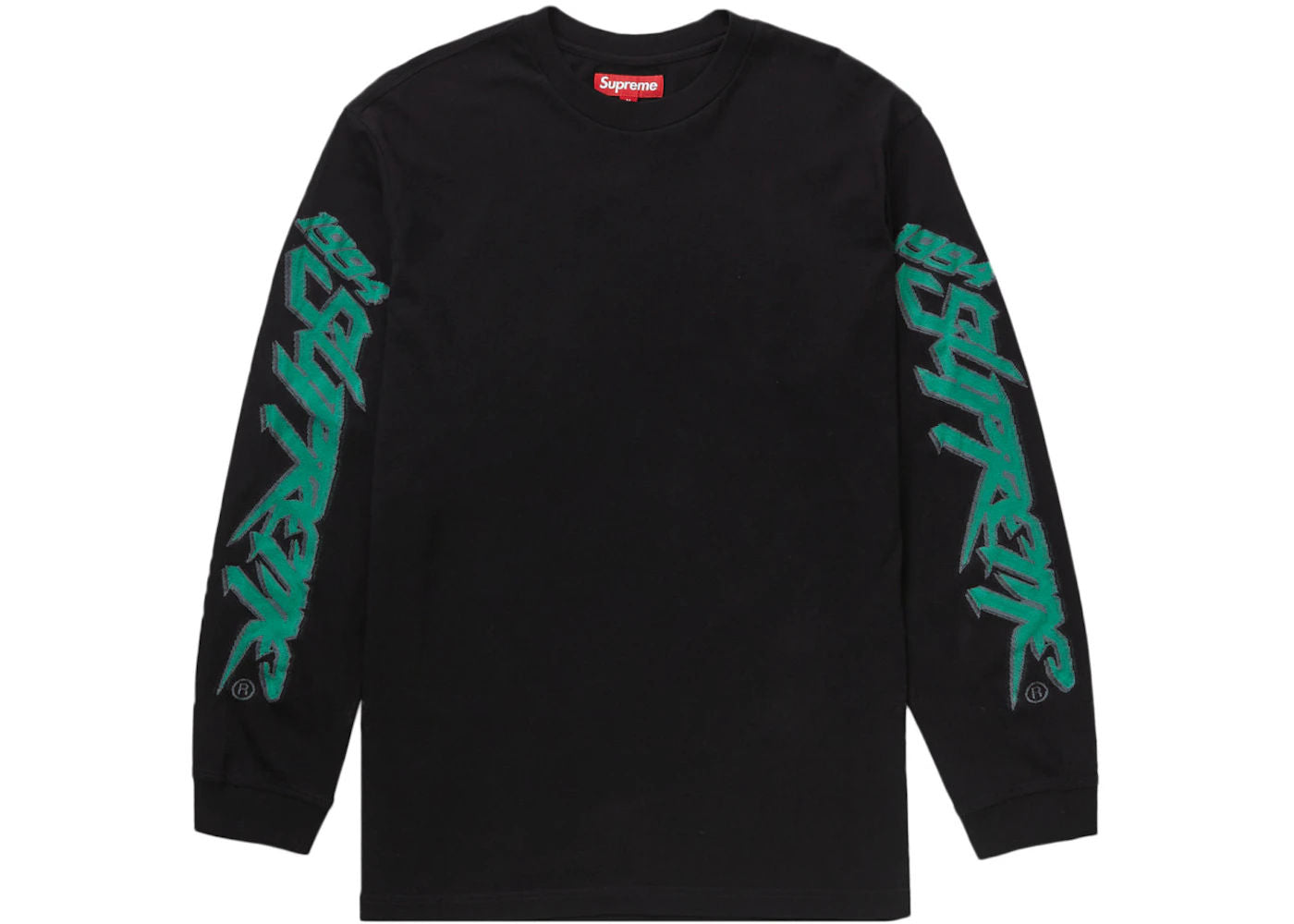 Supreme Racing Intarsia L/S Top Black - Preowned