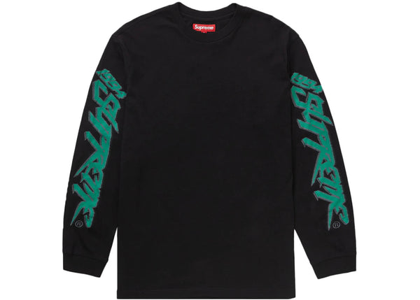 Supreme Racing Intarsia L/S Top Black - Preowned