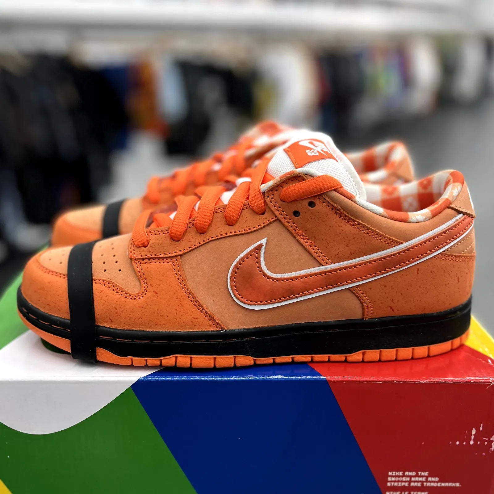 Nike SB Dunk Low Concepts Orange Lobster - Preowned