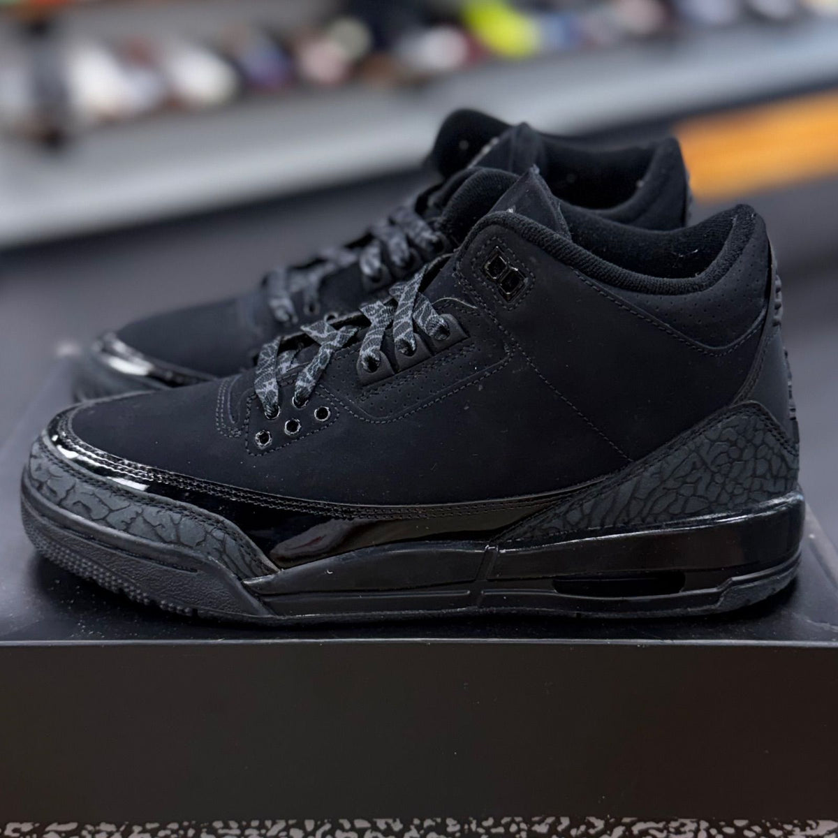 Jordan 3 Retro Black Cat (2025) (GS) - Preowned