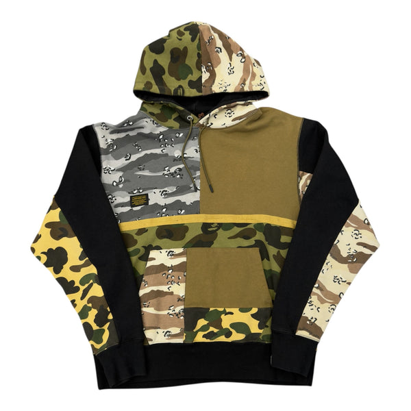 BAPE Crazy Camo Relaxed Pullover Hoodie Multicolor - Preowned
