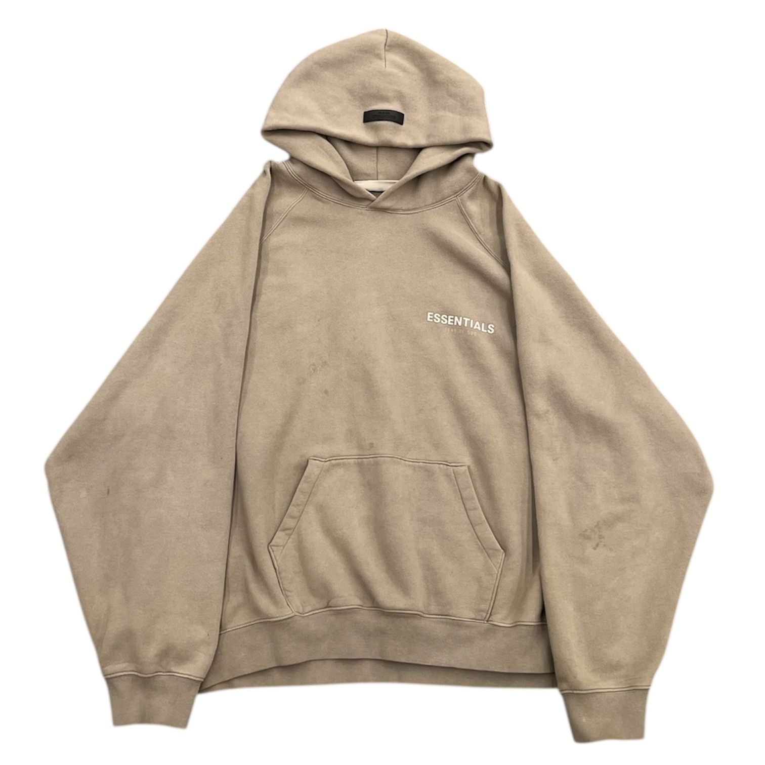 Essentials Hoodie (Taupe) - Preowned