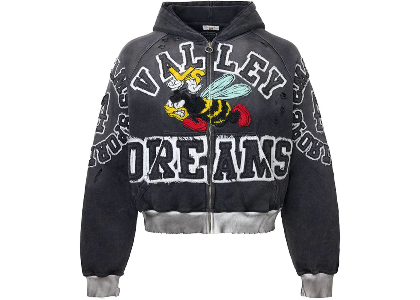 Vale Forever Anthem Zip Up Hoodie (Oreo)
