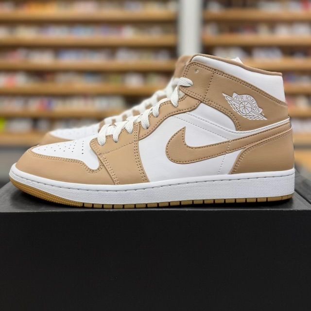 Jordan 1 Mid Tan Gum - Preowned