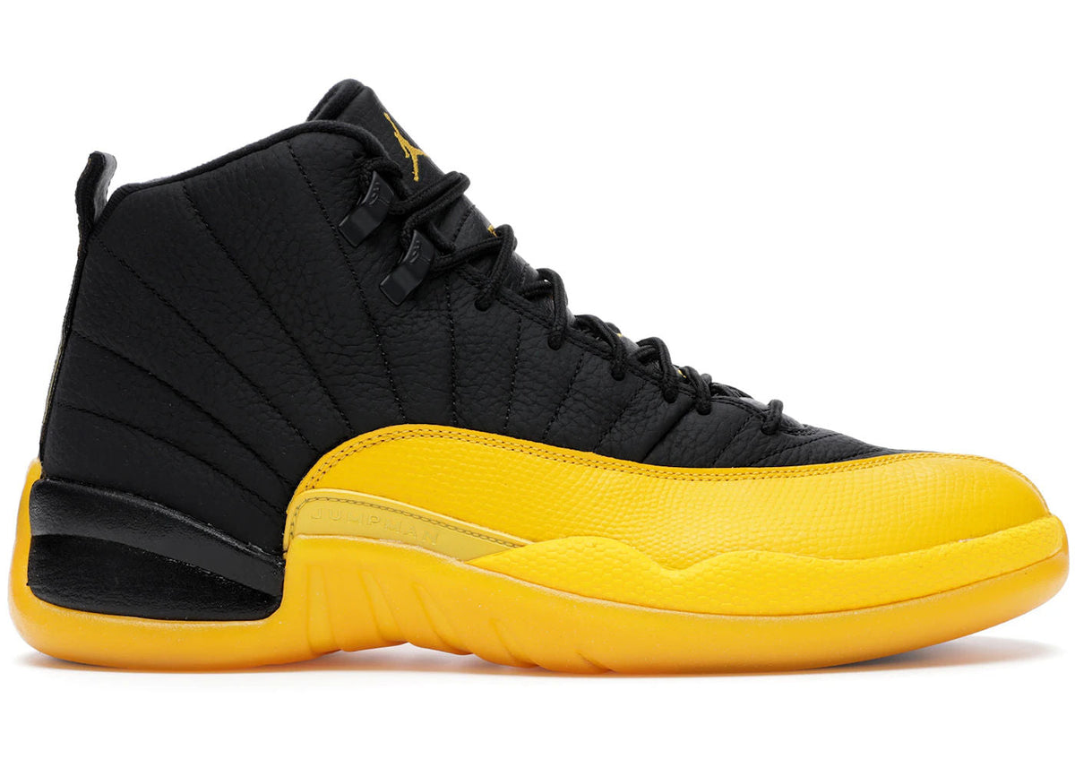 Jordan 12 Retro Black University Gold - Preowned