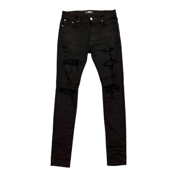 Amiri Distressed Jean (Black) - Preowned