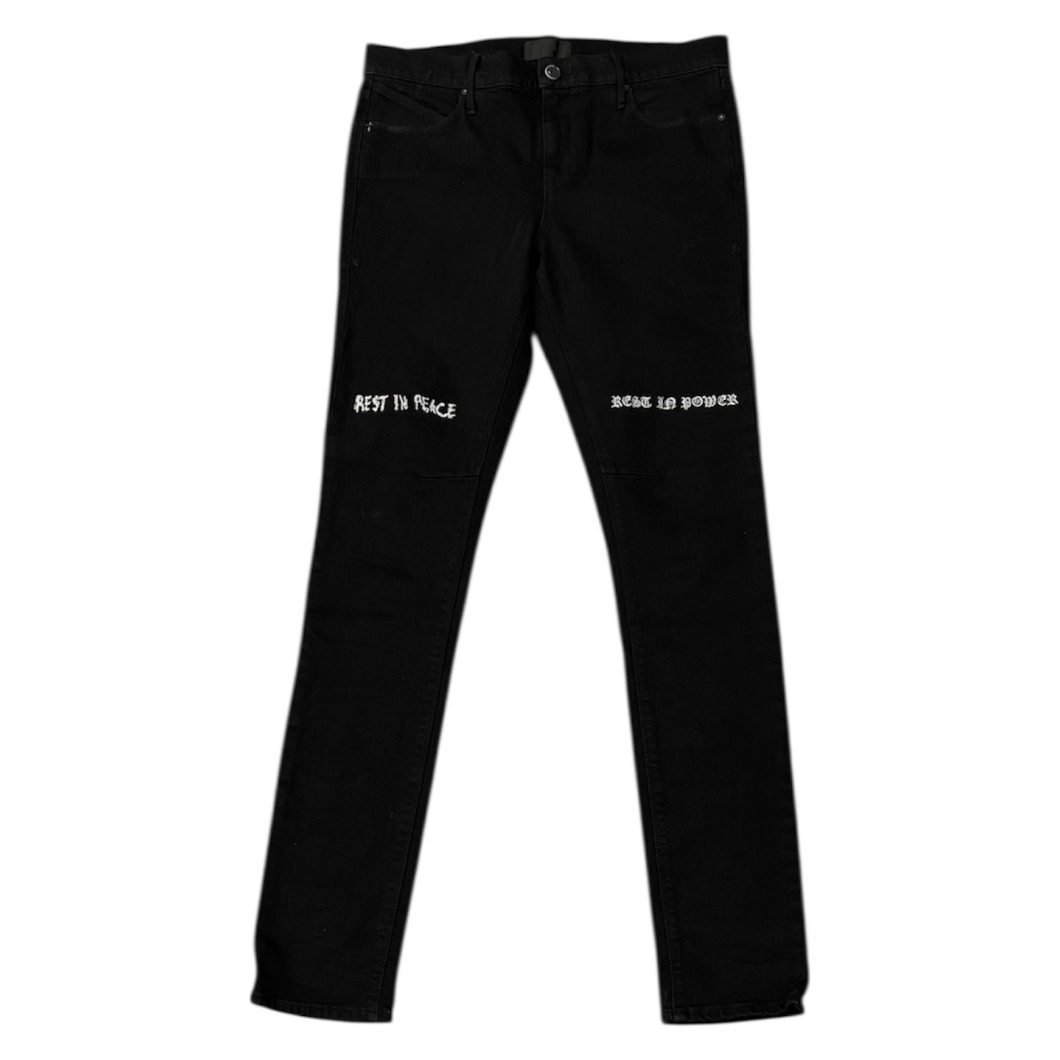 RTA Bryant Skinny Jean Rest in Peace (Black)