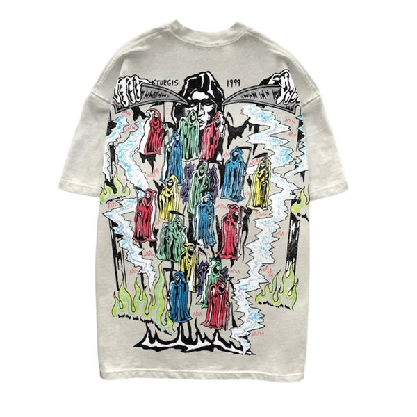 Warren Lotas Sturgis Pencil Reapers Tee (Cream)