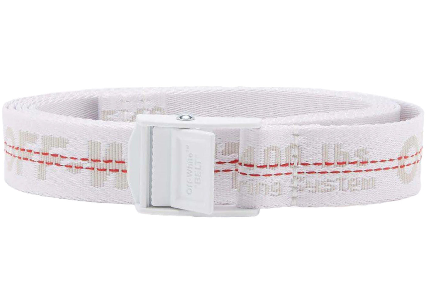 OFF-WHITE Belt Classic Industrial White/White - Preowned