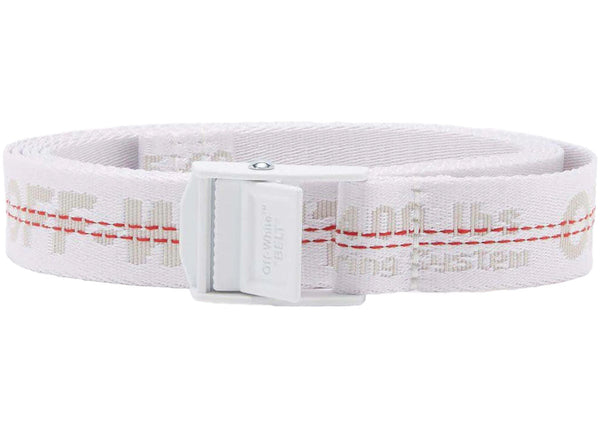 OFF-WHITE Belt Classic Industrial White/White - Preowned