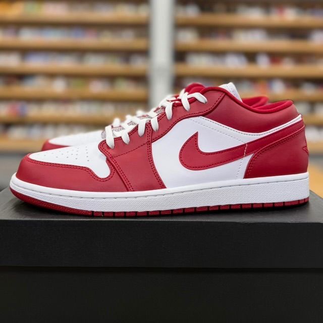 Jordan 1 Low Gym Red White - Preowned