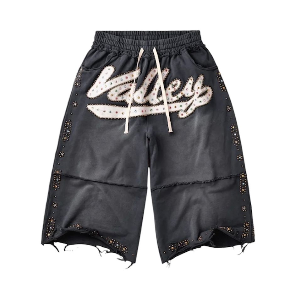 Vale Forver Skittle Sweat Shorts (Black)