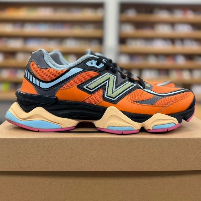 New Balance 9060 Sun Glow Team Sky Blue - Preowned