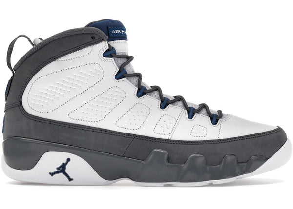 BRAND NEW STEAL - Jordan 9 Retro Flint Grey French Blue (2026)