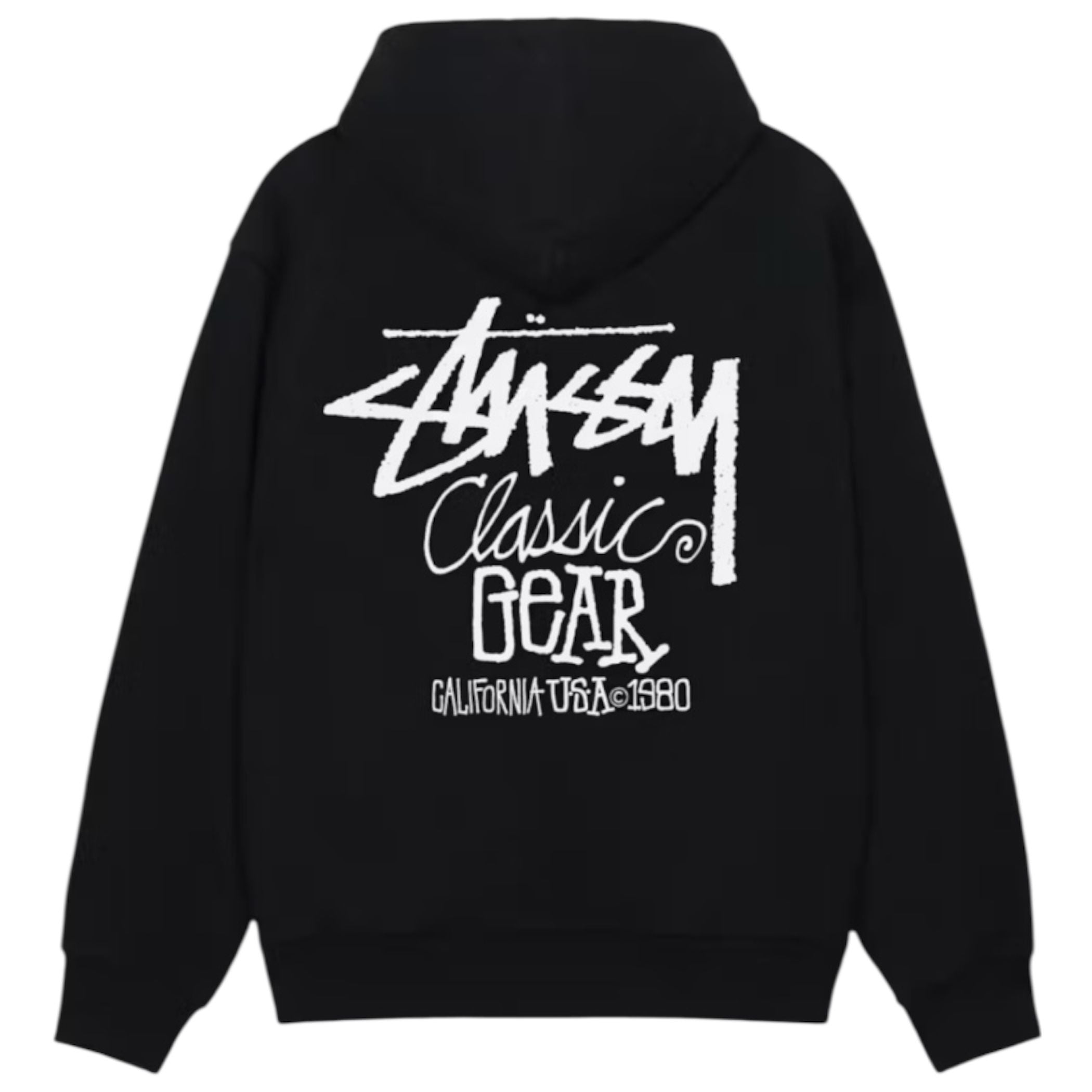 Stussy Classic Gear Hoodie (Black)