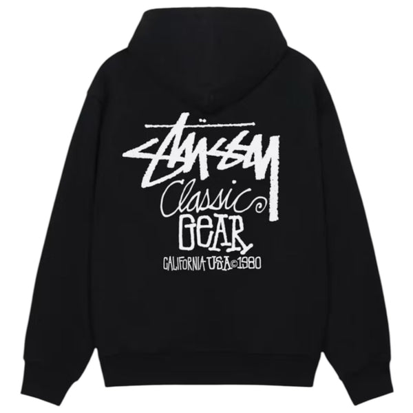 Stussy Classic Gear Hoodie (Black)
