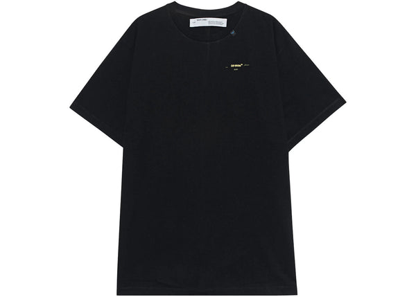 OFF-WHITE Oversized Acrylic Arrows S/S T-shirt Black/Yellow - Preowned