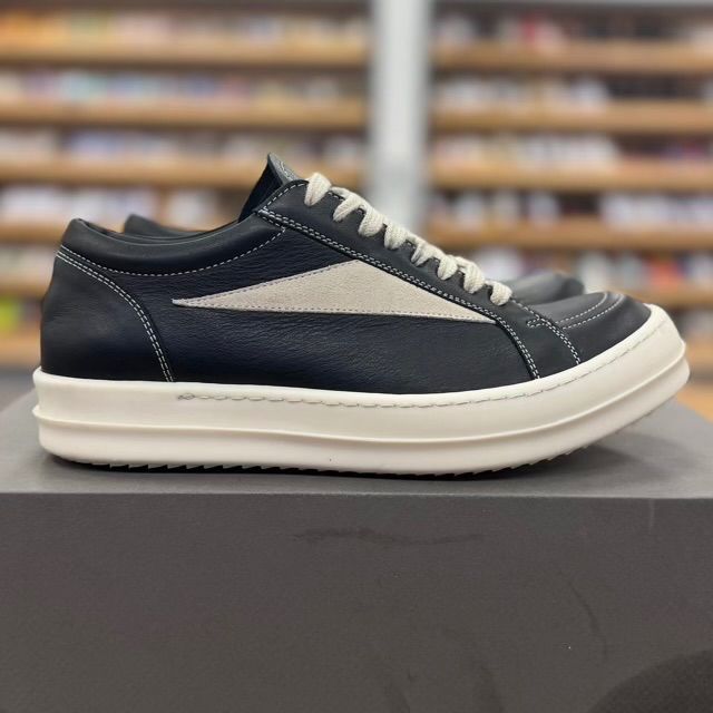 Rick Owens Concordians Vintage Low Black Milk - Preowned