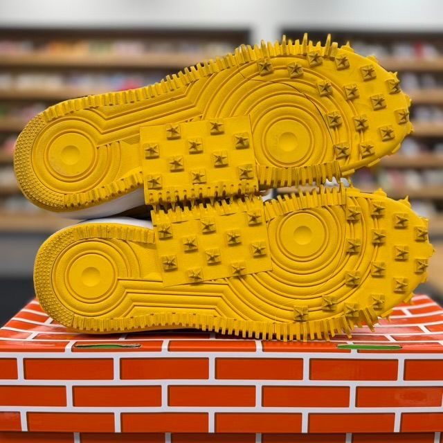 Nike Air Force 1 Mid SP Off-White Varsity Maize - Preowned